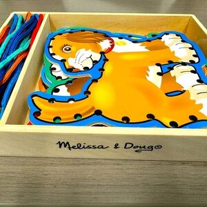 Melissa and Doug lace and trace